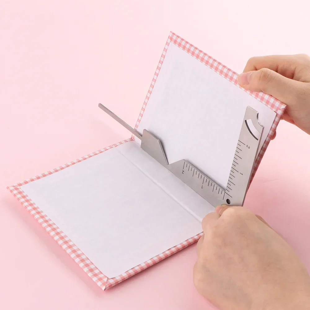 5-in-1 Book Cover Guide Stainl - مراجعة Marking Gauge Tool وسعره