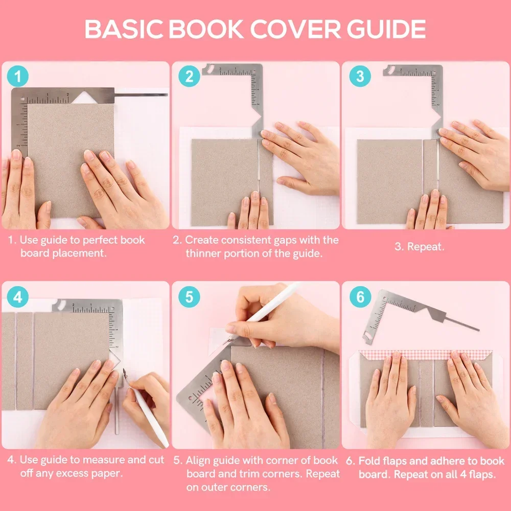 5-in-1 Book Cover Guide Stainl - مراجعة Marking Gauge Tool وسعره