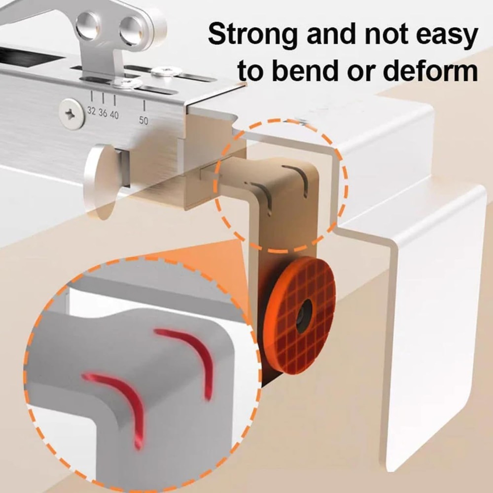Quick-Install Drawer Front Ins - مراجعة Woodworking Z Clips وسعره