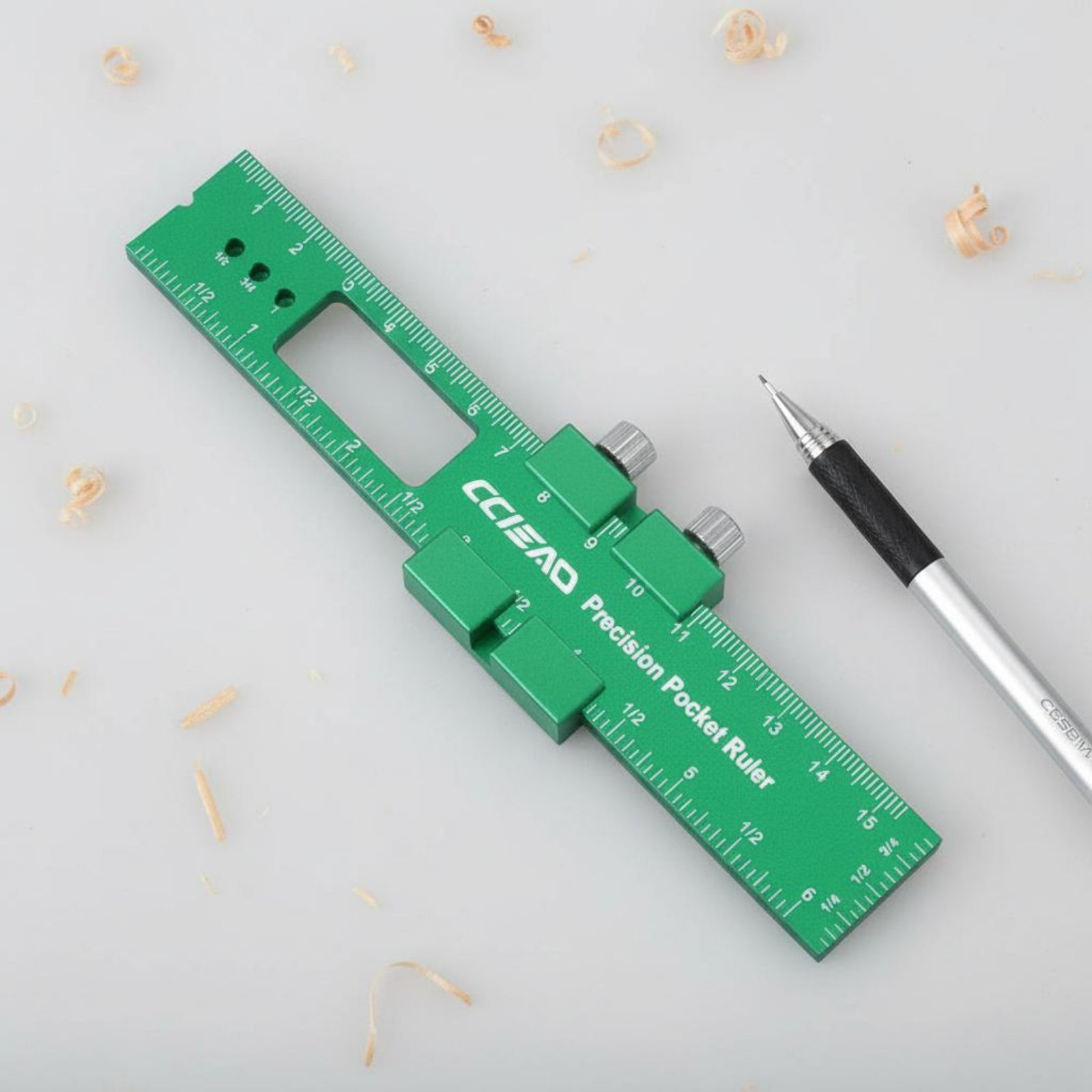 Aluminum Angle Ruler Clear Sca - مراجعة Marking Gauge Tool وسعره