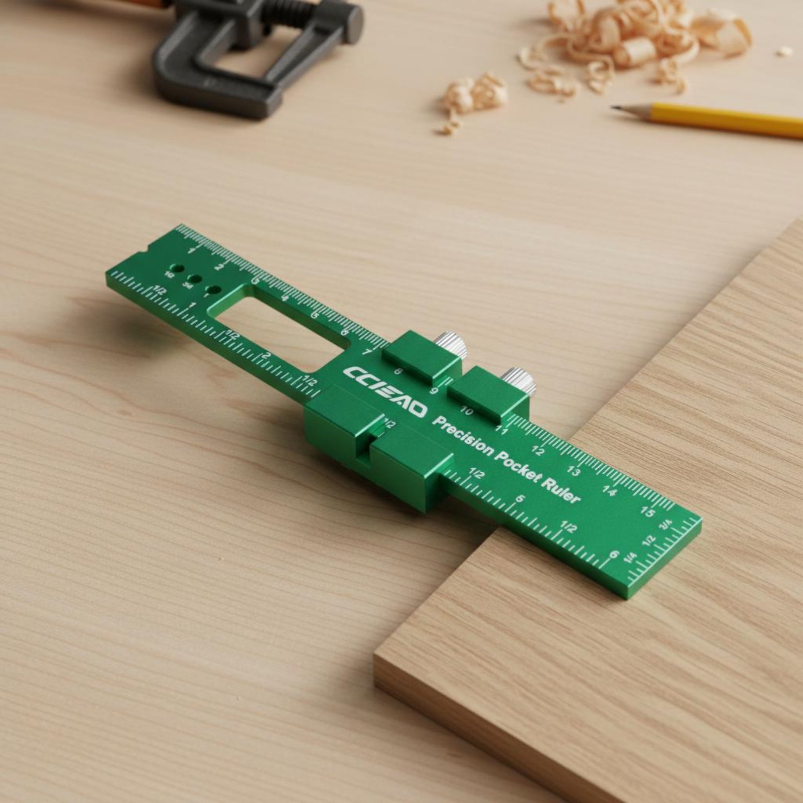 Aluminum Angle Ruler Clear Sca - مراجعة Marking Gauge Tool وسعره