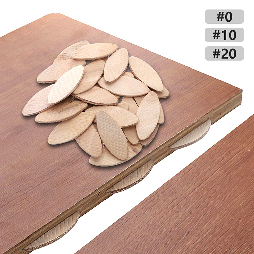 100pcs Assorted Wood Biscuits  - مراجعة Woodworking Jointer وسعره