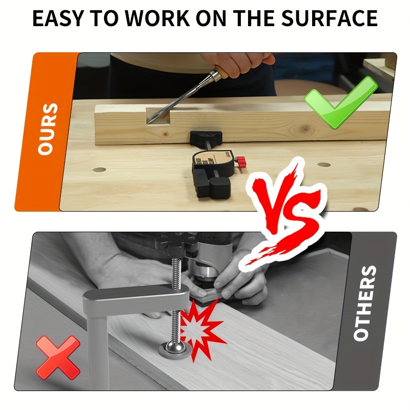 Workbench Dog Holes Set, 19/20 - مراجعة Woodworking Z Clips وسعره