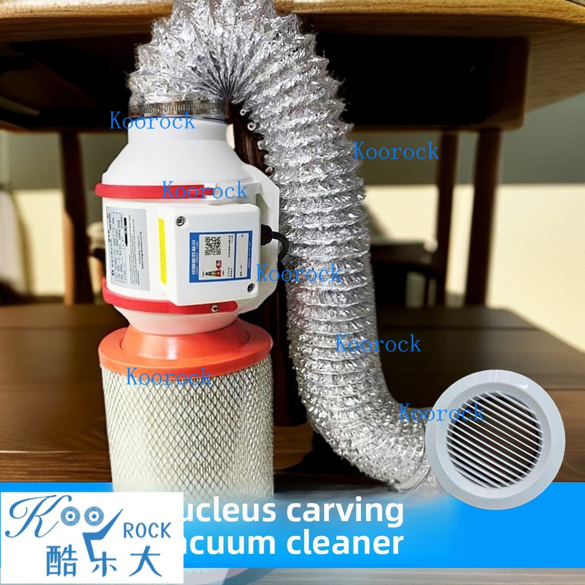 New Nail Dust Collector Powerf - مراجعة Woodworking Vacuum Press وسعره