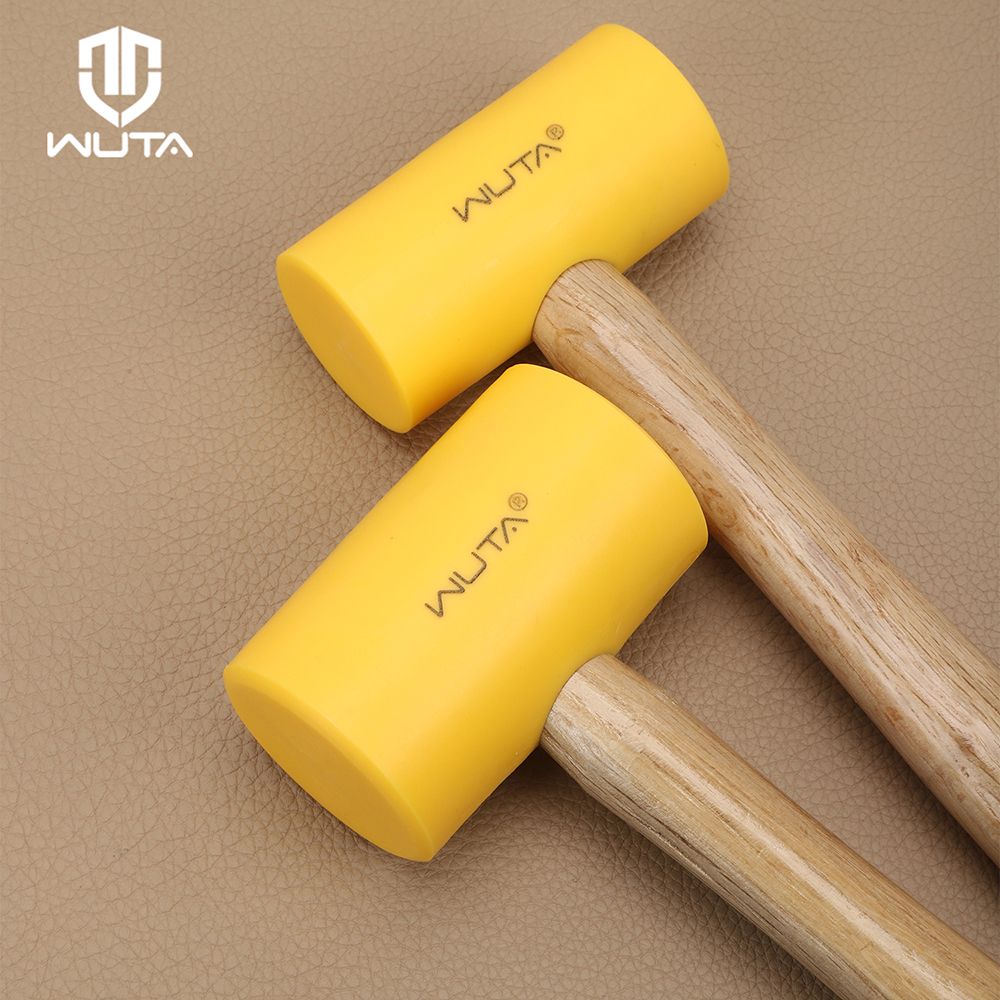 WUTA 1PC Multifunctional Leath - مراجعة Wooden Mallet Carving وسعره