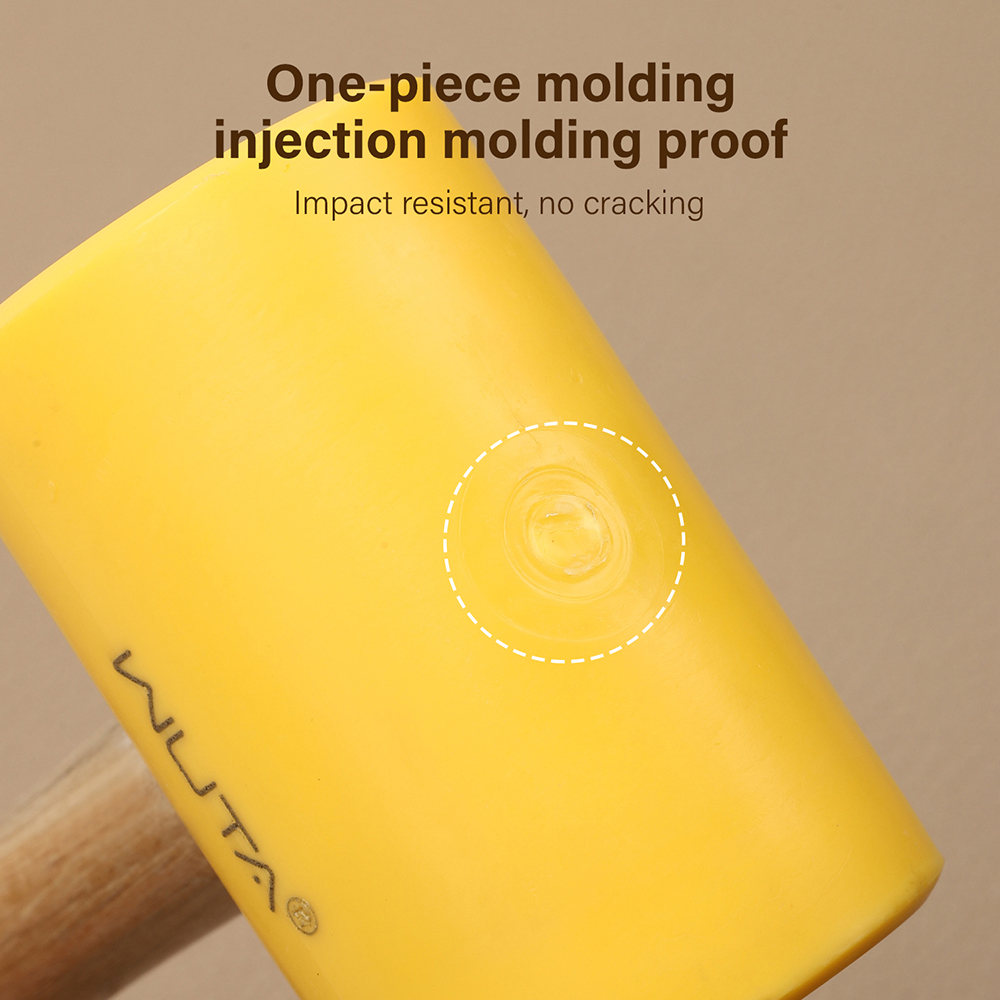 WUTA 1PC Multifunctional Leath - مراجعة Wooden Mallet Carving وسعره