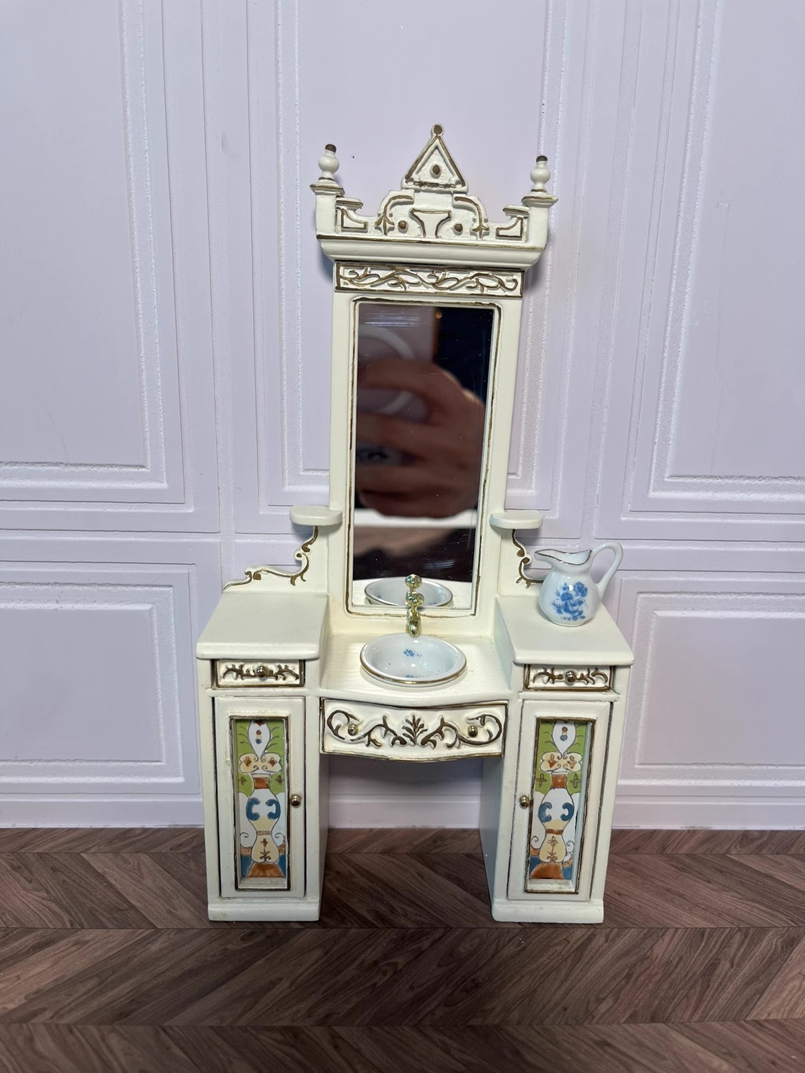 Miniature Dollhouse Furniture  - مراجعة Woodworking Veneer وسعره