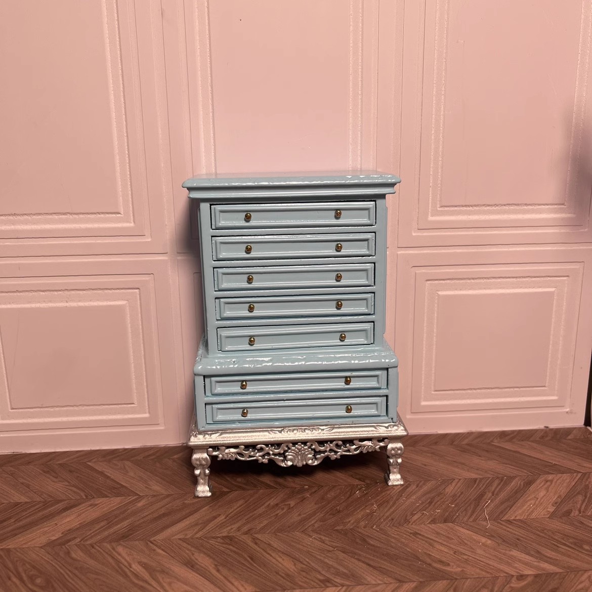 Miniature Dollhouse Furniture  - مراجعة Woodworking Veneer وسعره