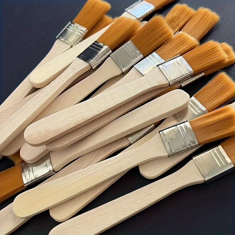 10Pcs Wooden Handle Nylon Bris - مراجعة Woodworking Oil وسعره