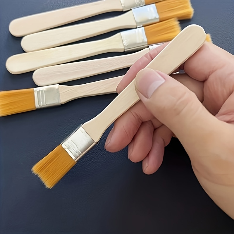 10Pcs Wooden Handle Nylon Bris - مراجعة Woodworking Oil وسعره